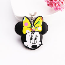 Load image into Gallery viewer, Cute Cartoon Keychain Silicone Stitch Protective Key Case Cover for Key Control Dust Cap Holder Gift Women Key Chain