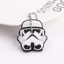 Load image into Gallery viewer, Cute Cartoon Keychain Silicone Stitch Protective Key Case Cover for Key Control Dust Cap Holder Gift Women Key Chain