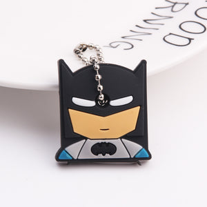 Cute Cartoon Keychain Silicone Stitch Protective Key Case Cover for Key Control Dust Cap Holder Gift Women Key Chain